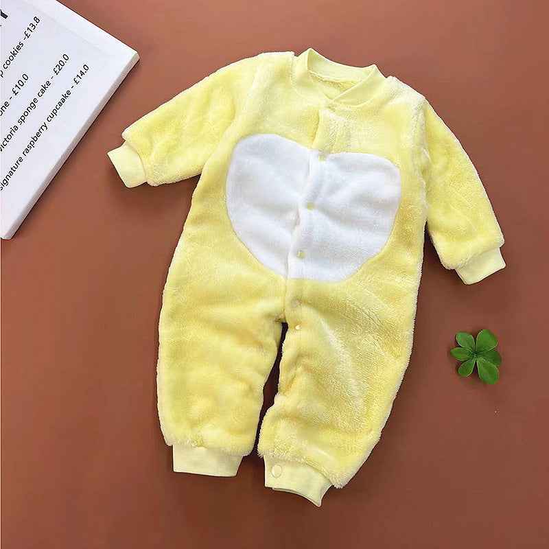 Winter Jumpsuit Coral Fleece Panther