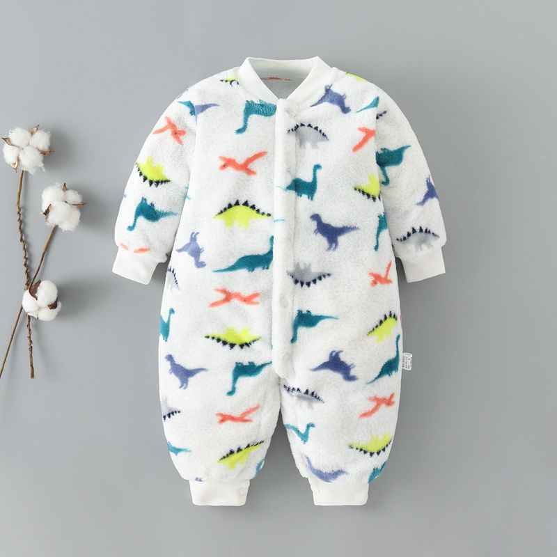 Winter Jumpsuit Coral Fleece Yellow Heart