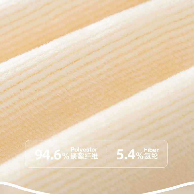 Winter Jumpsuit Polyester Fiber Pink Offwhite