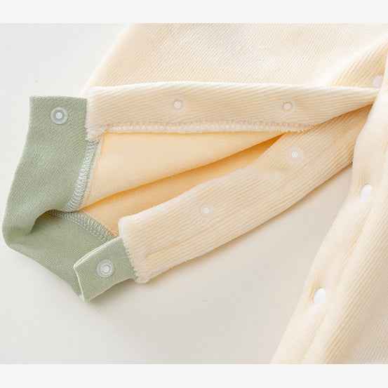 Winter Jumpsuit Polyester Fiber Pink Offwhite