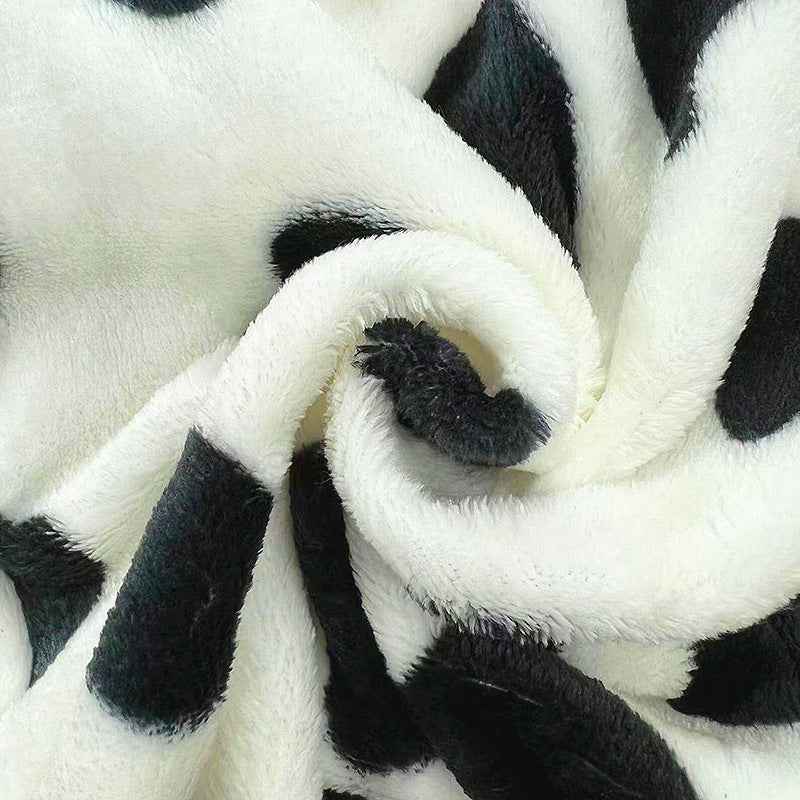 Winter Jumpsuit Coral Fleece Blue Bow