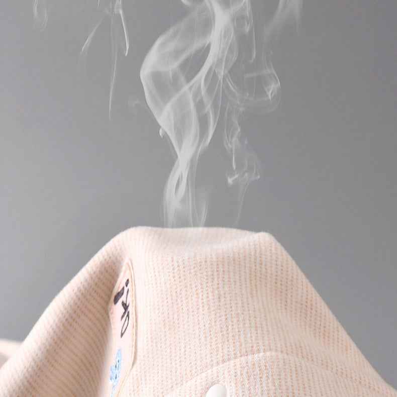 Winter Jumpsuit Polyester Fiber Green Offwhite