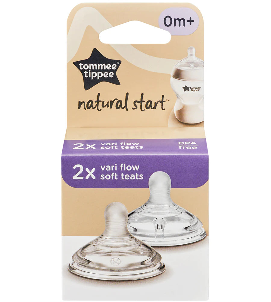 Natural Start Soft Teat Vari Flow - Tommee Tippee