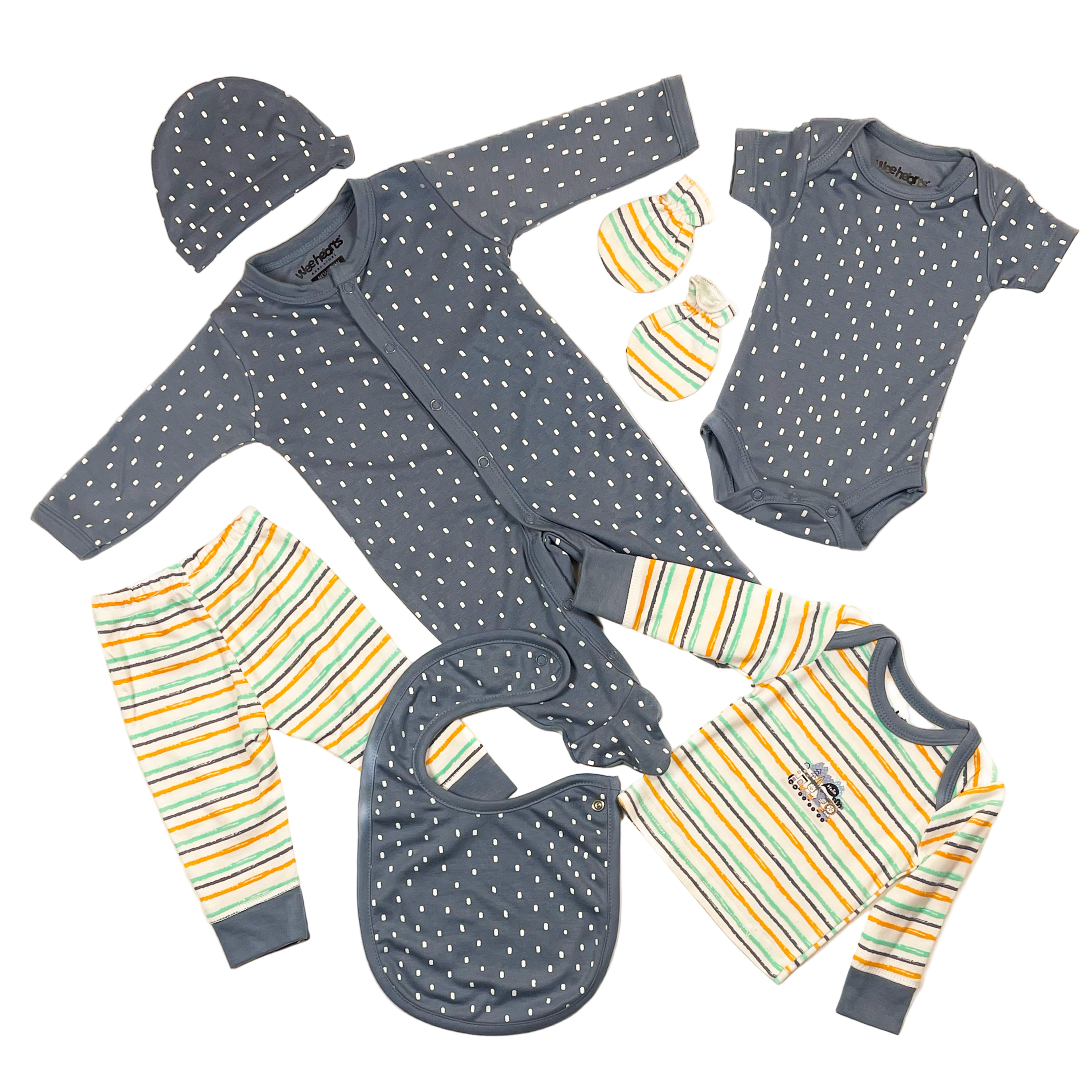 Newborn Hello Theme Gift Set 7 Items