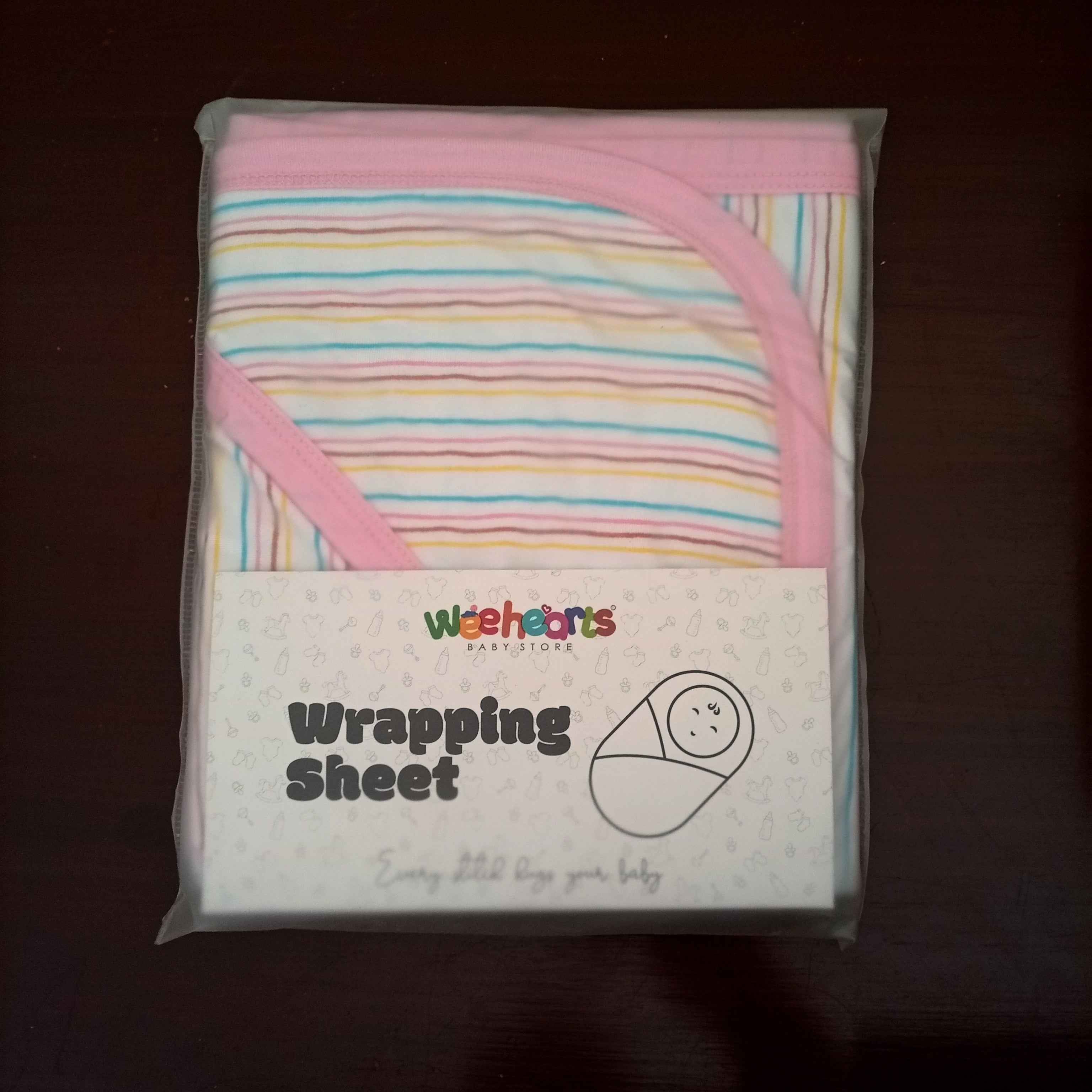 PINK THEME LINING WRAPPING SHEET