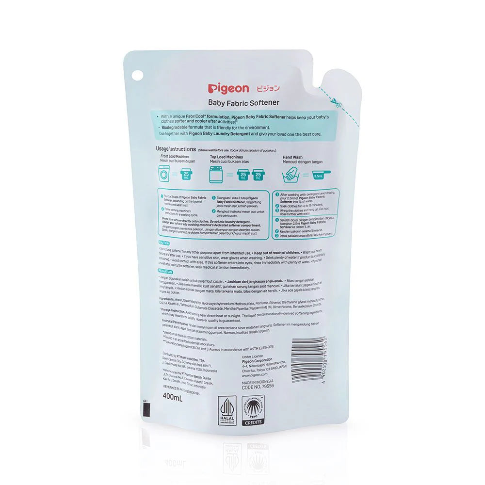 BABY FABRIC SOFTENER 400ML REFILL