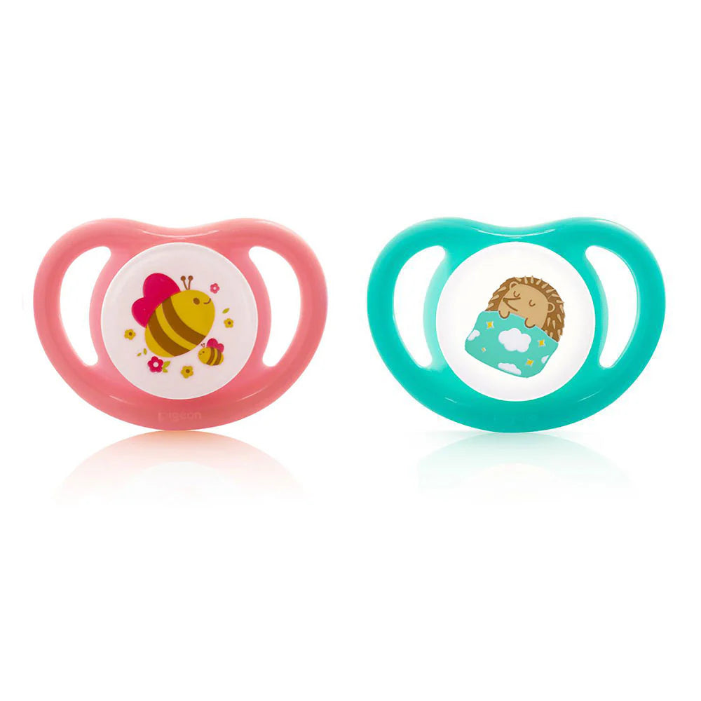 PACIFIER PK-2 (M) - BEE & HEDGEHOG