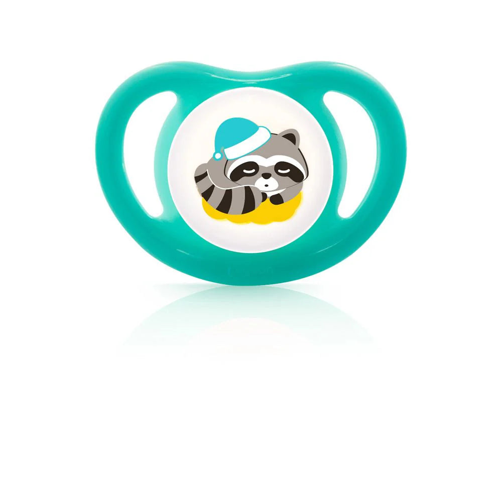 PACIFIER PK-2 (L) - BUTTERFLY & RACCOON