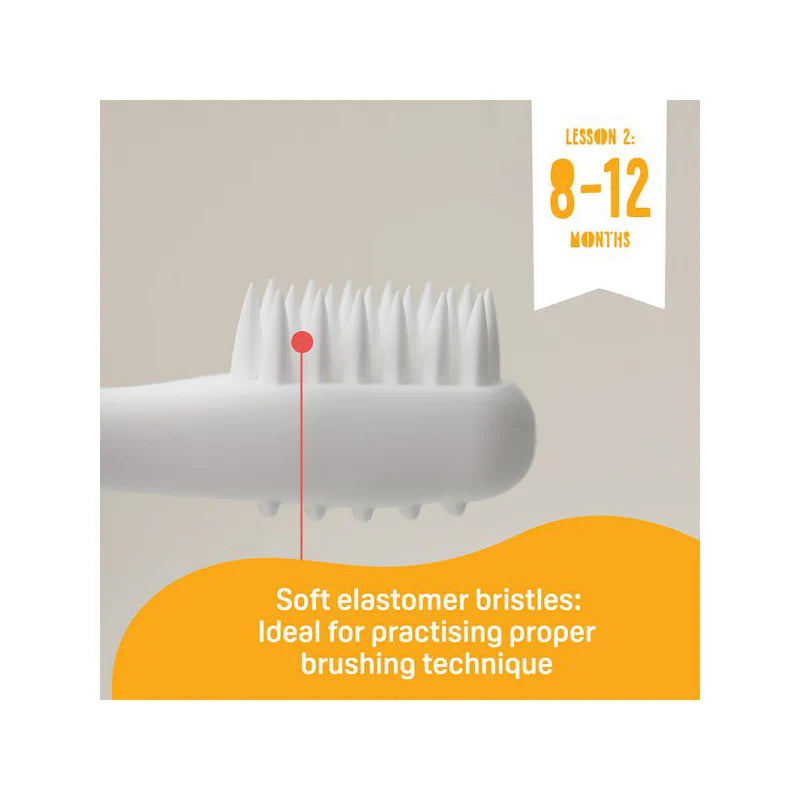 TRAINING TOOTHBRUSH LESSON 2 ORANGE