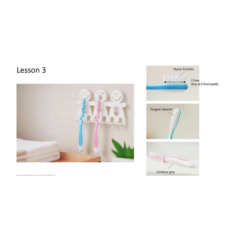 TRAINING TOOTHBRUSH LESSON 3 BLUE