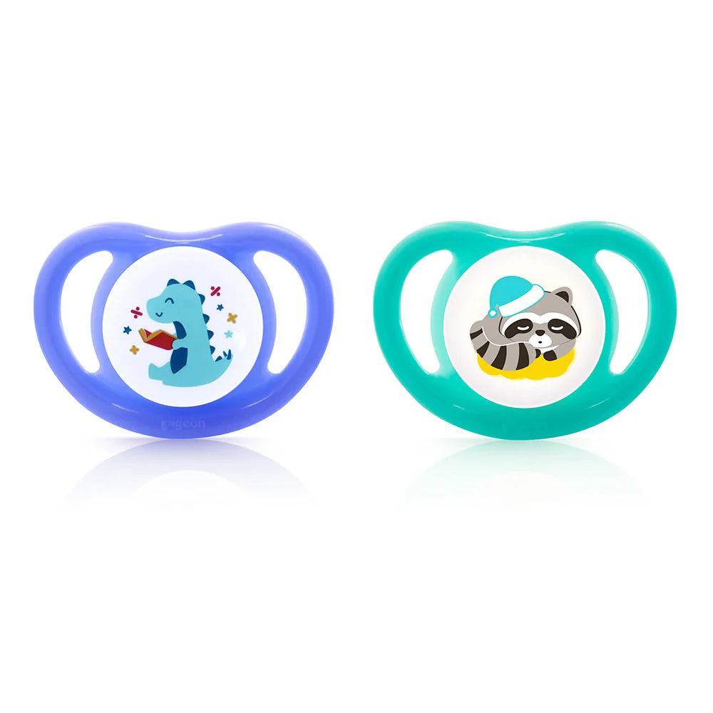 PACIFIER PK-2 (L) - DINO READ & RACCOON