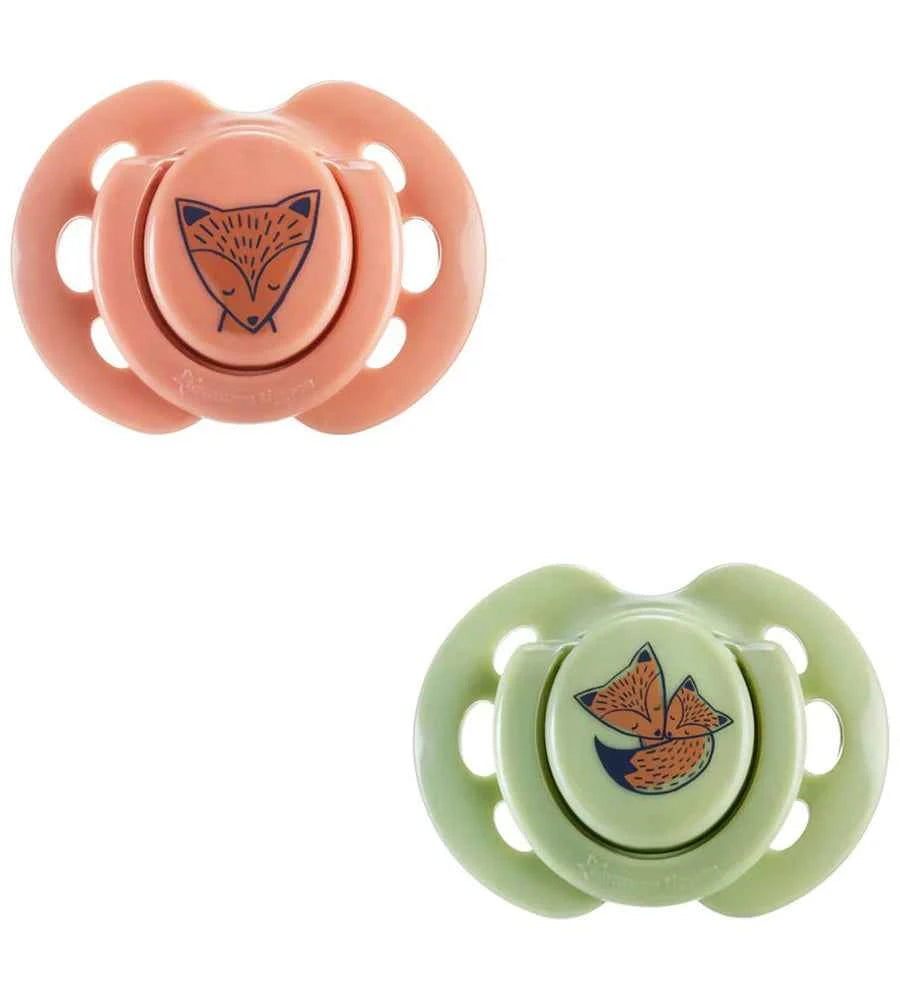 Fun Soothers Pack Of 2 0-6M - Tommee Tippee
