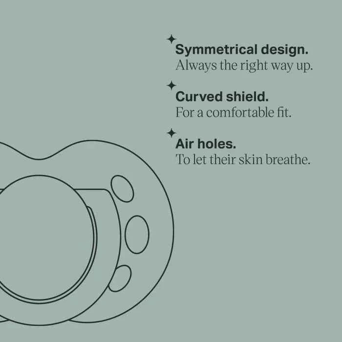 Fun Soothers Pack Of 2 0-6M - Tommee Tippee