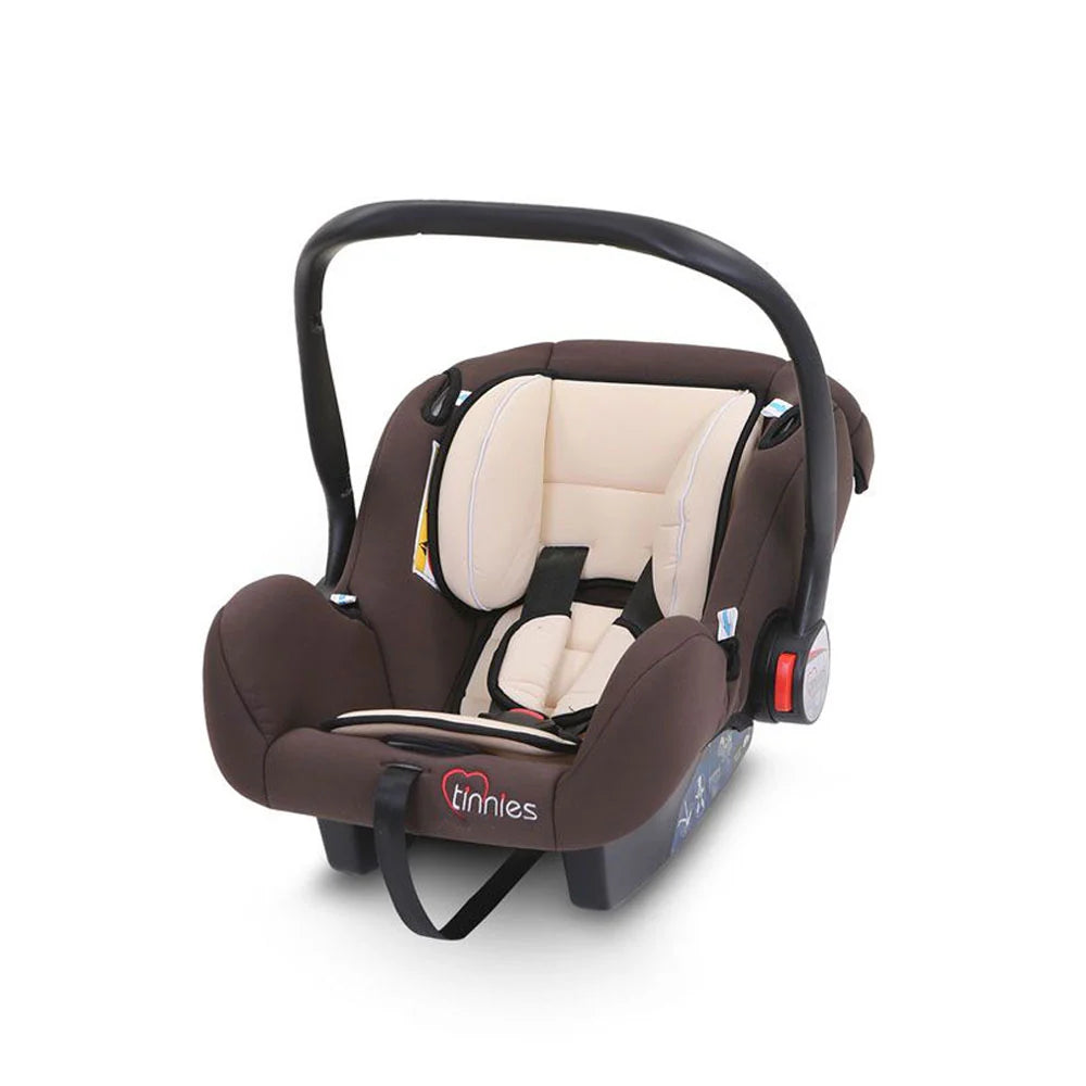 TINNIES BABY CARRY COT-BROWN