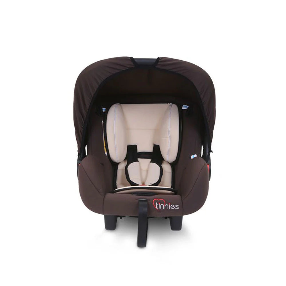 TINNIES BABY CARRY COT-BROWN