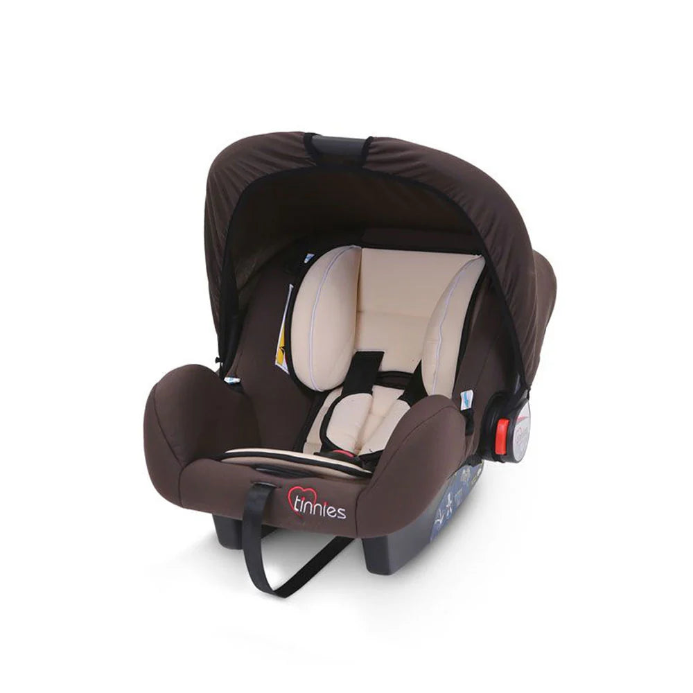 TINNIES BABY CARRY COT-BROWN