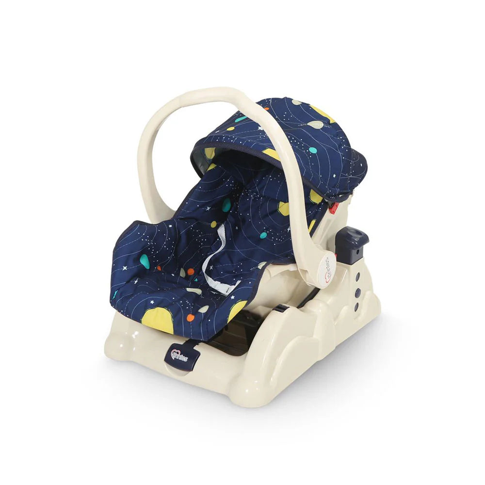 TINNIES CARRY COT W/ROCKLING-BLUE PLANET