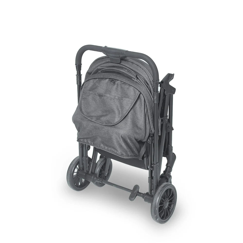 TINNIES STROLLER WITH REVERSIBLE HANDLE BLACK