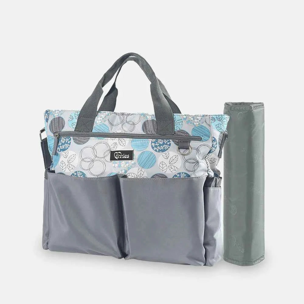 TINNIES BABY DIAPER BAG CIRCLE LEAF