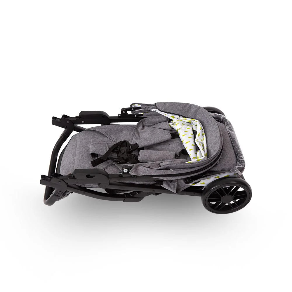TINNIES BABY STROLLER-GREY