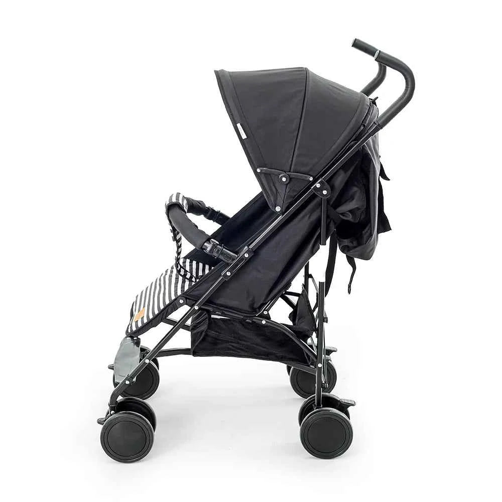 TINNIES BABY BUGGY-BLACK STRIPPED
