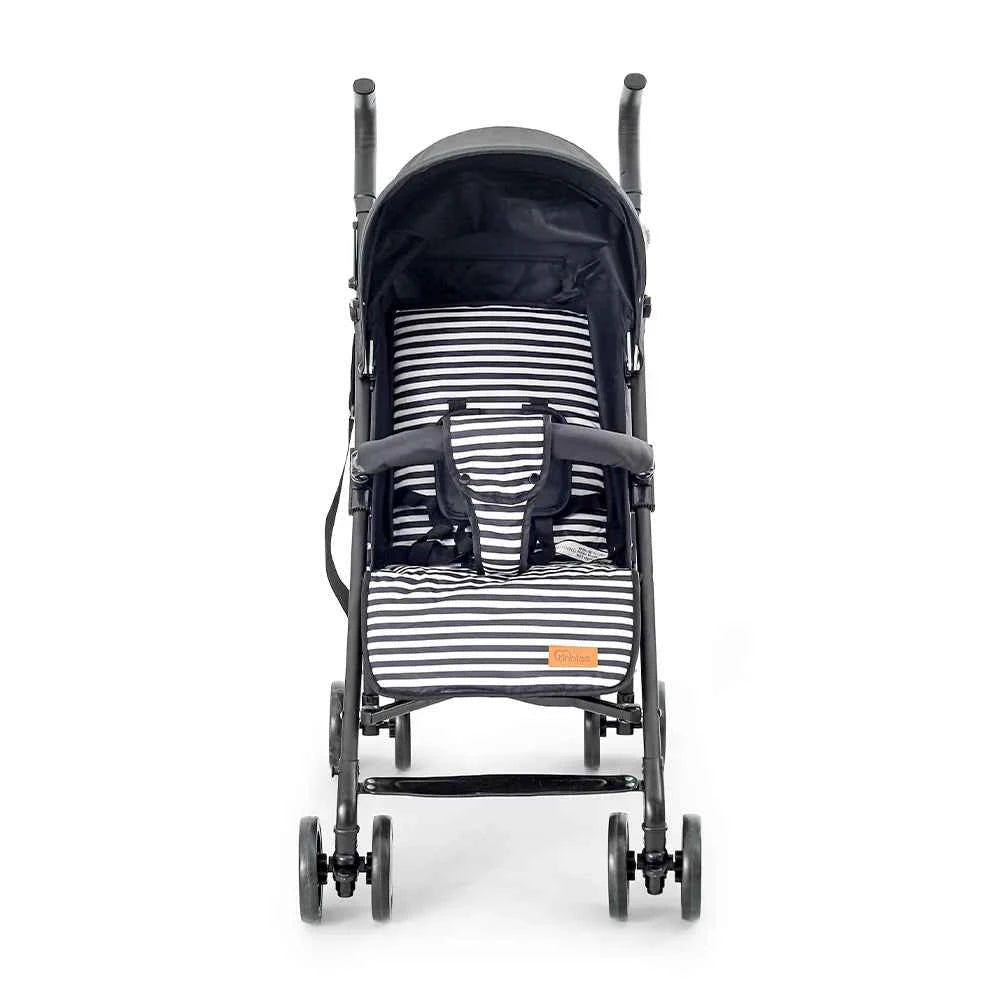 TINNIES BABY BUGGY-BLACK STRIPPED