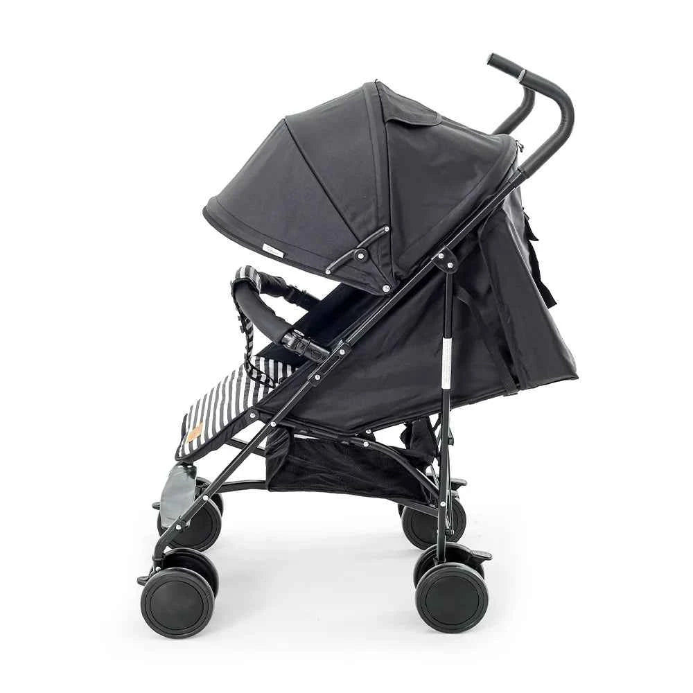 TINNIES BABY BUGGY-BLACK STRIPPED