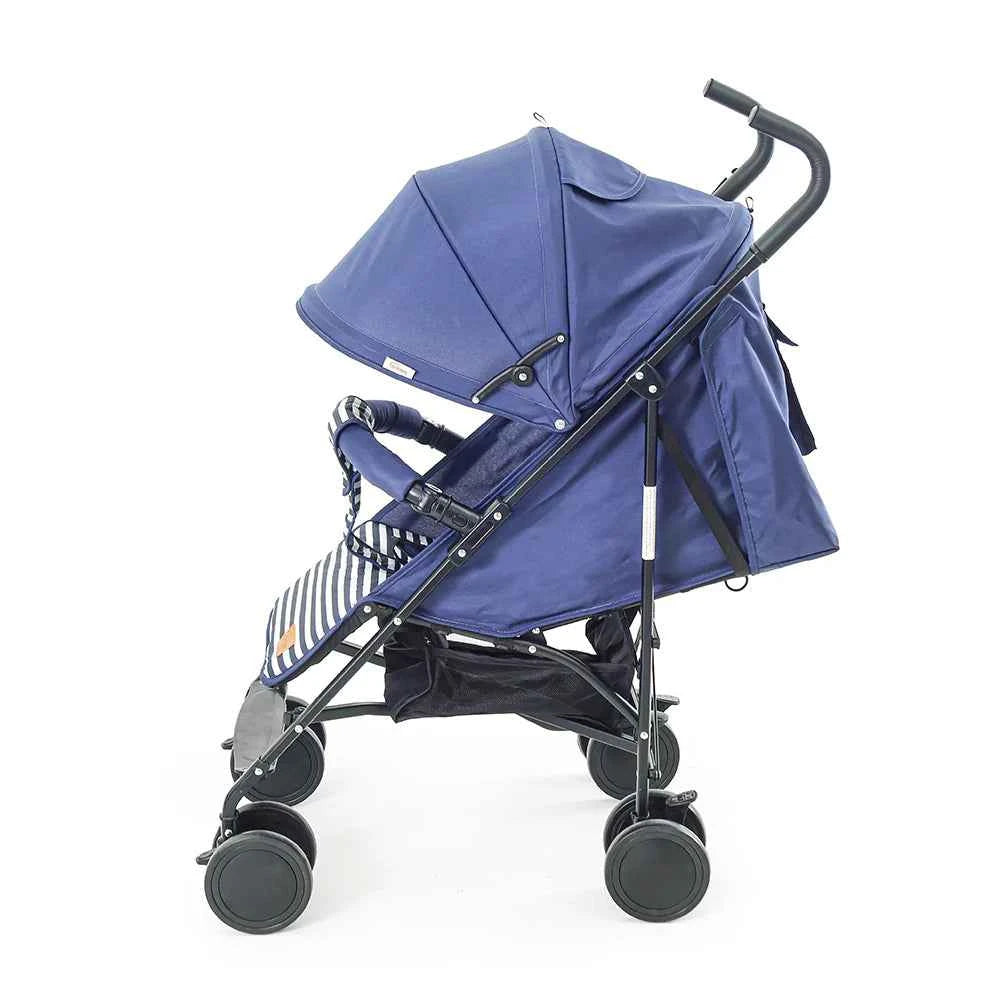TINNIES BABY BUGGY-NAVY BLUE STRIPPED