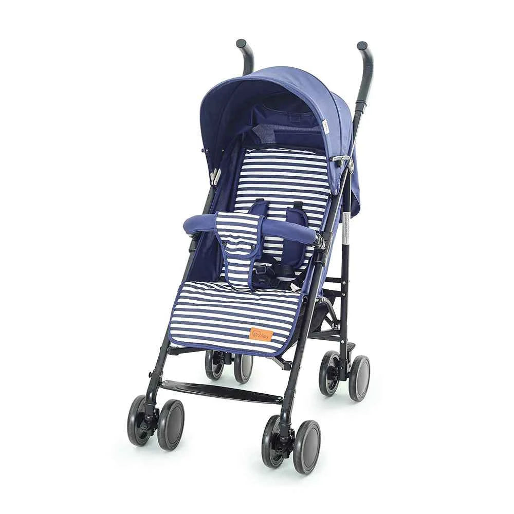 TINNIES BABY BUGGY-NAVY BLUE STRIPPED