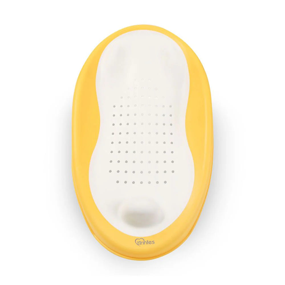TINNIES BABY BATH SEAT YELLOW