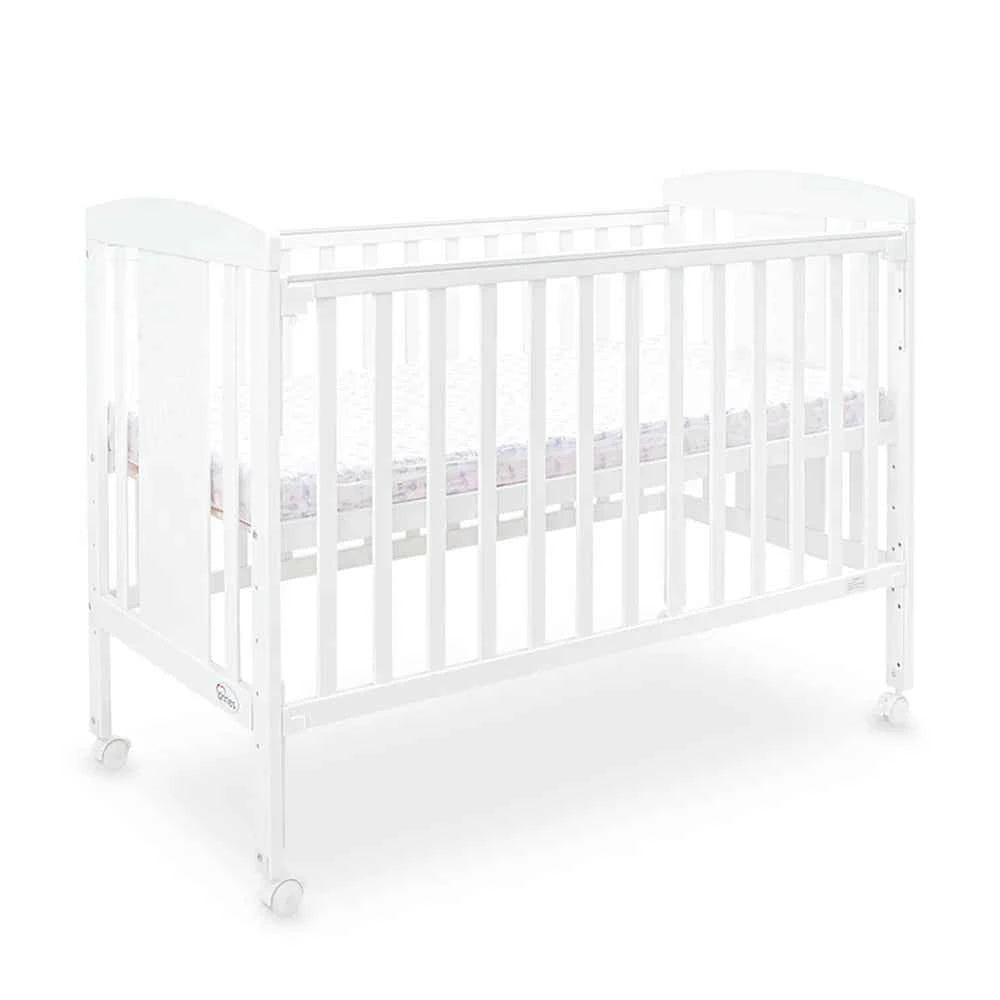 TINNIES WOODEN COT WHITE