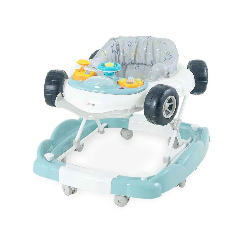 TINNIES BABY WALKER CAR BLUE
