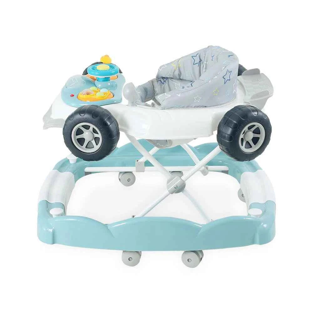 TINNIES BABY WALKER CAR BLUE