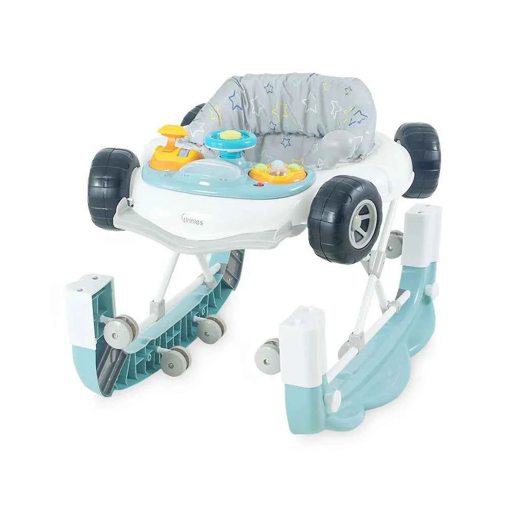 TINNIES BABY WALKER CAR BLUE