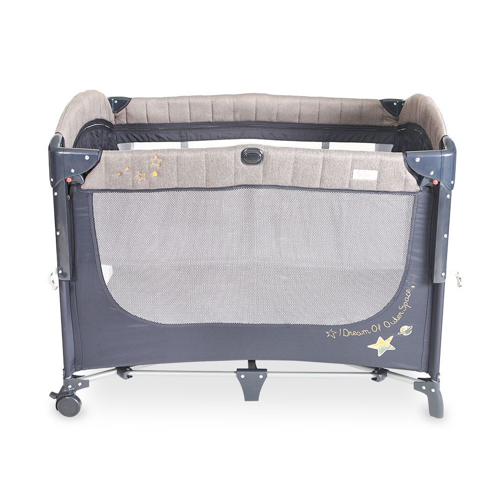 TINNIES DROP SIDE PLAY PEN (BLUE)