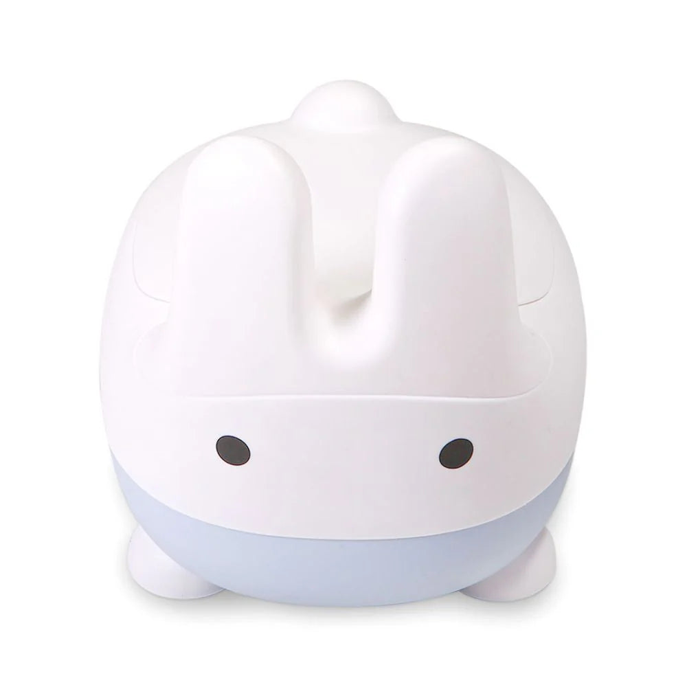 TINNIES RABBIT BABY POTTY BLUE AND WHITE