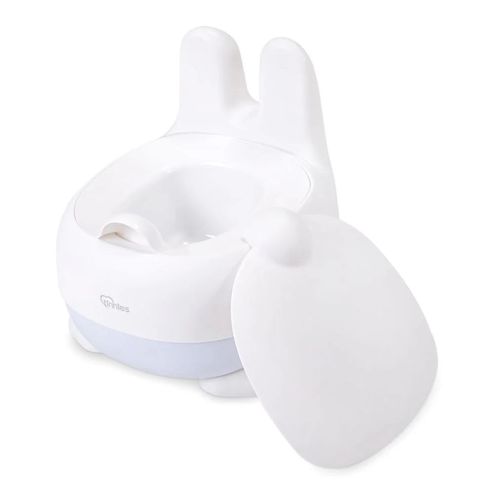 TINNIES RABBIT BABY POTTY BLUE AND WHITE