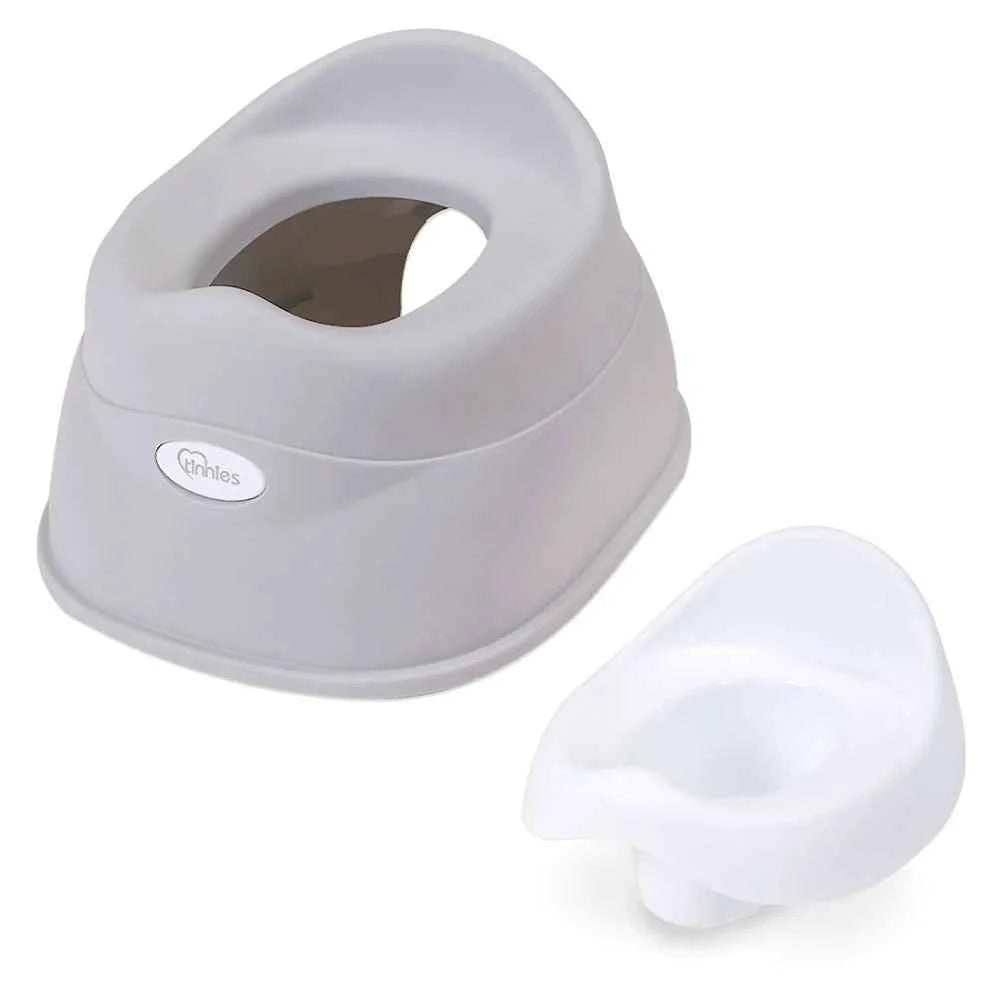 TINNIES BABY SIMPLE POTTY GREY AND WHITE