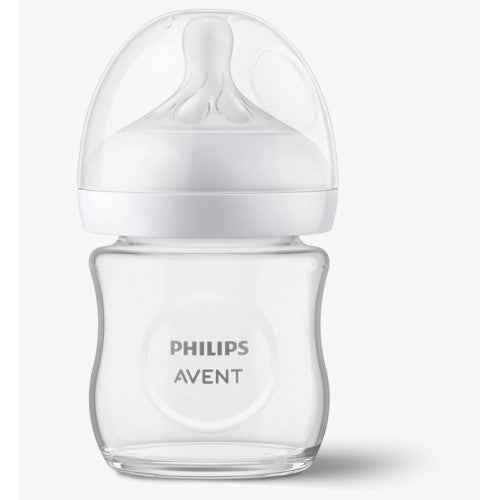 Philips Avent Natural Response Glass Bottle 120ml Bottle (Copy)