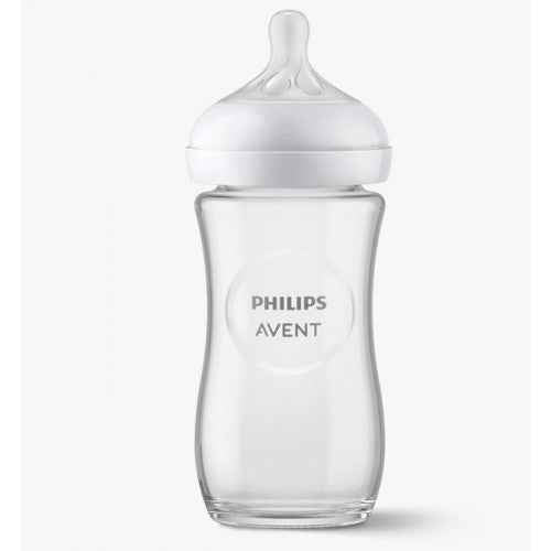 Philips Avent Natural Response Glass Bottle 240ml Bottle (Copy)