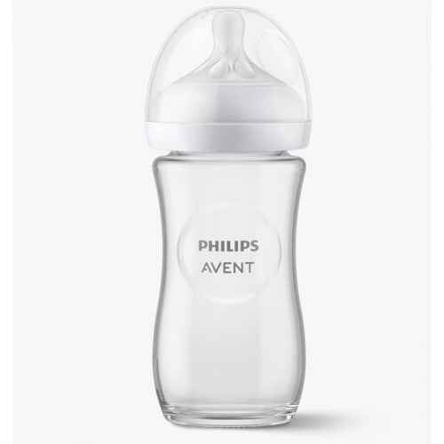 Philips Avent Natural Response Glass Bottle 240ml Bottle (Copy)