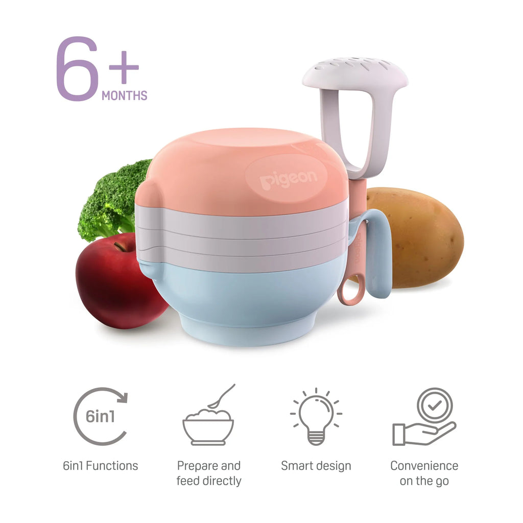 PIGEON HOME BABY FOOD MAKER 6 IN 1 SET