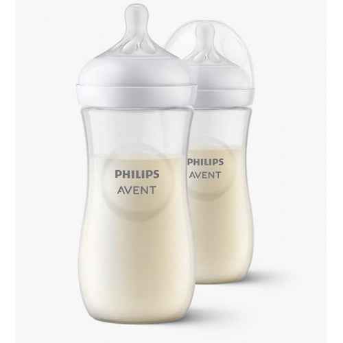 Philips Avent Natural Response Glass Bottle 120ml Bottle