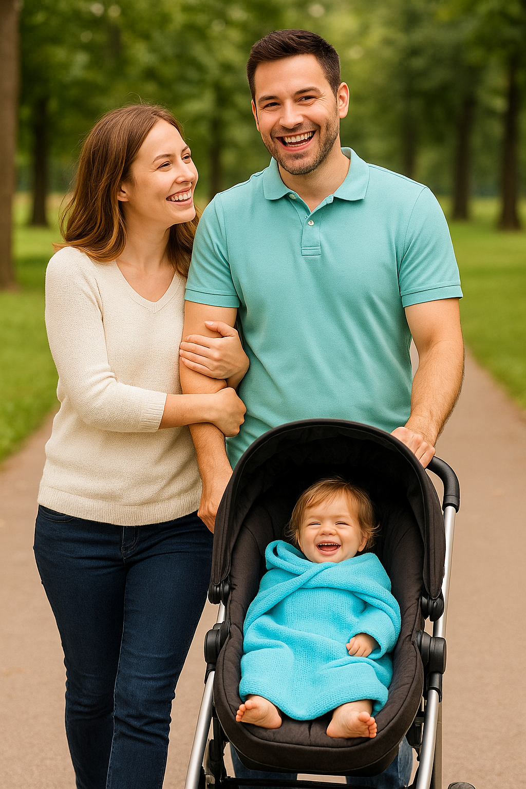 Winter Pink Thermal Knitted Baby Blanket