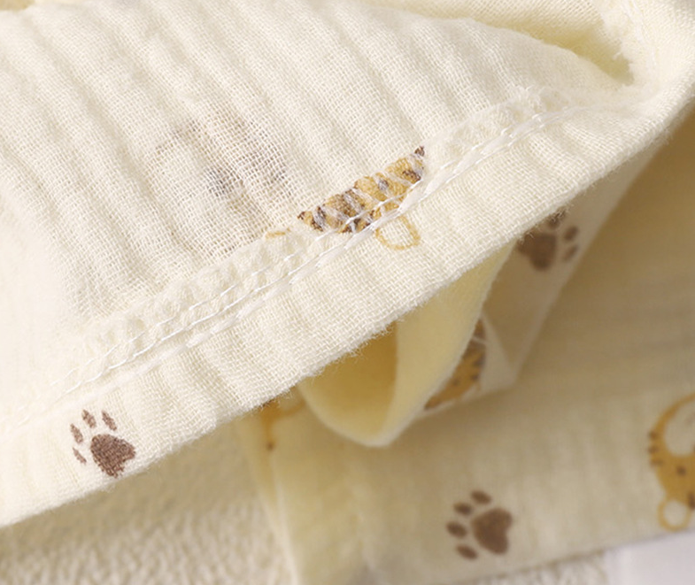 Winter Bear and Paw Print Beige Shirt and Pajama Set