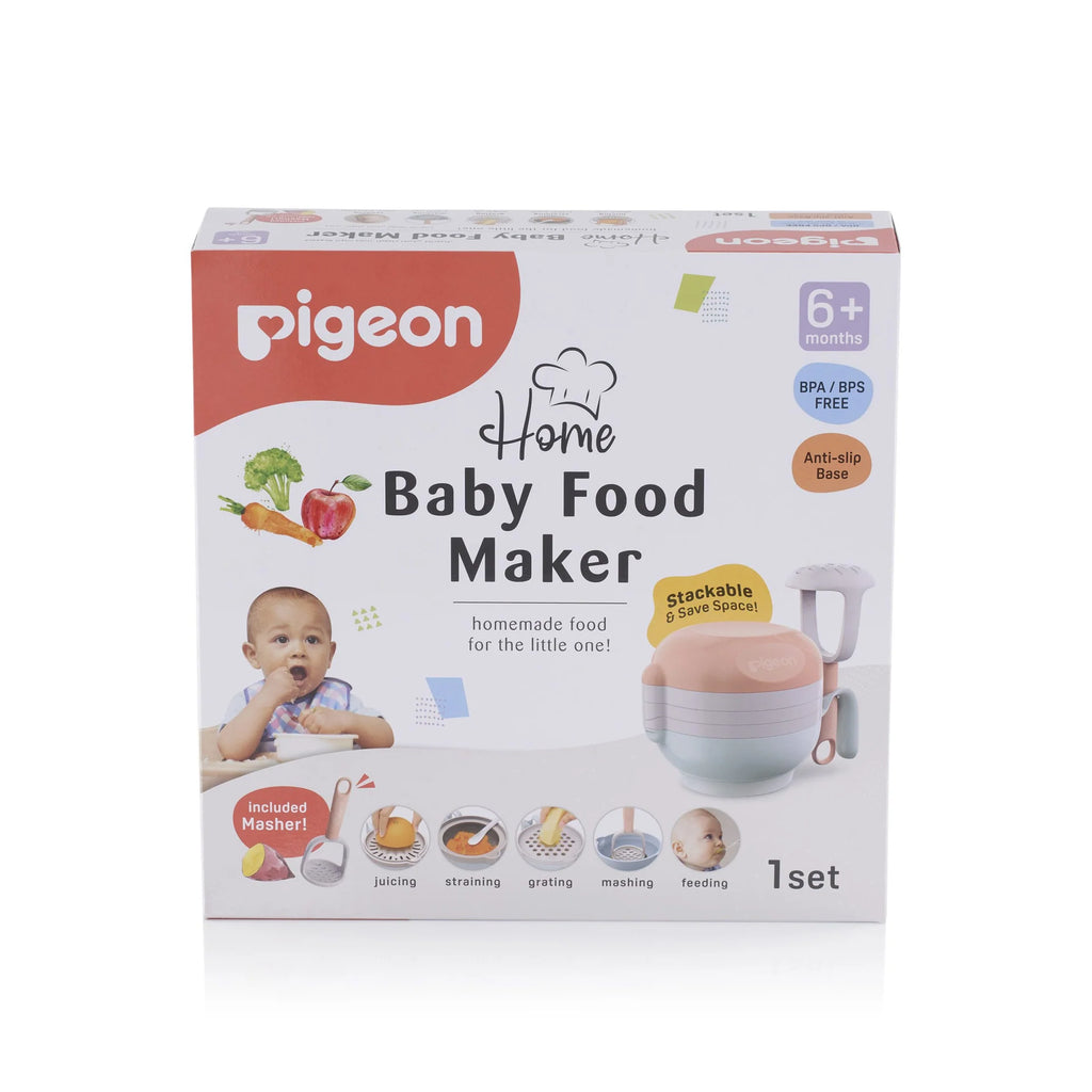 PIGEON HOME BABY FOOD MAKER 6 IN 1 SET