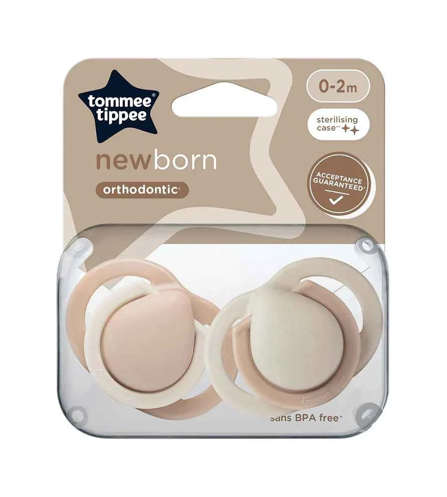 Newborn Soother Pack Of 2 0-2M - Tommee Tippee