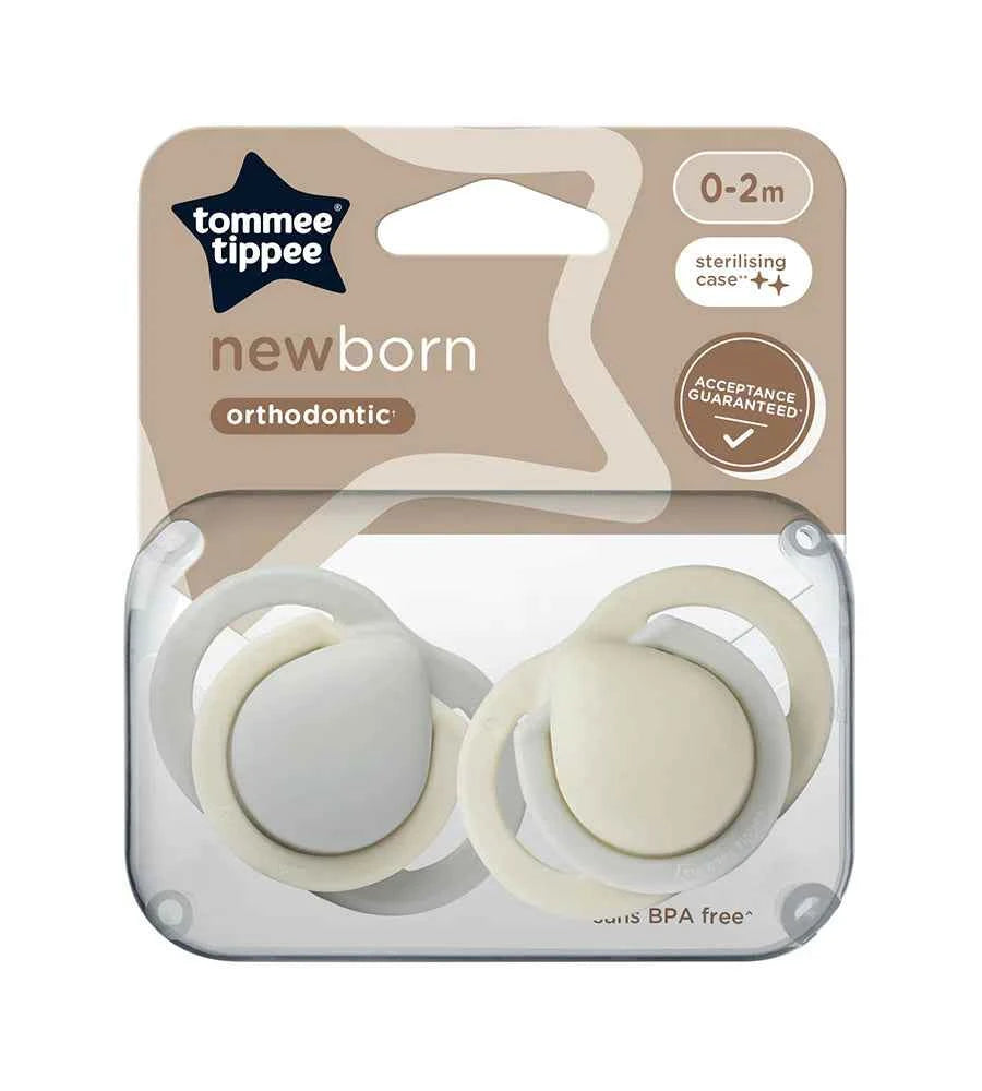 Newborn Soother Pack Of 2 0-2M - Tommee Tippee