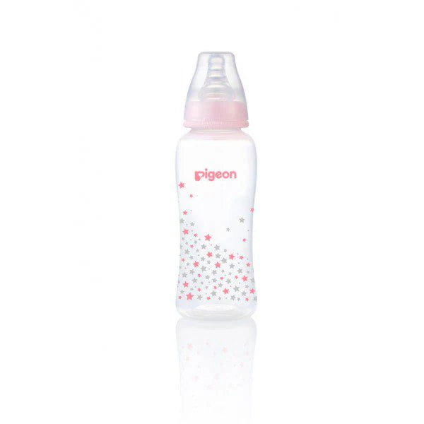 PP STREAM LINE PRINTED BOTTLE 250ML PINK