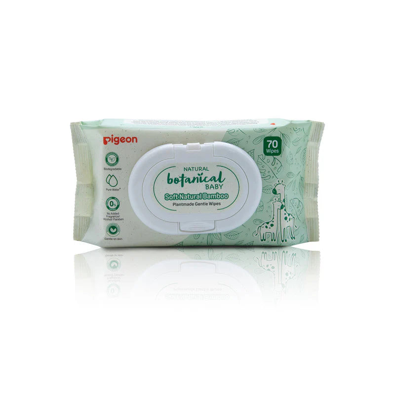 NATURAL BOTANICAL BABY PLANTMADE WIPES